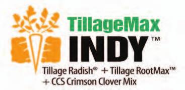 TILLAGEMAX MIXES TillageMax Indy Mix This 3-way mix provides a combination of deep soil tillage and yield improvements