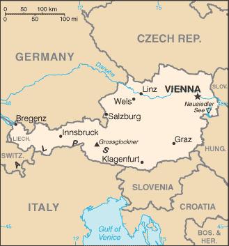 Austria s location