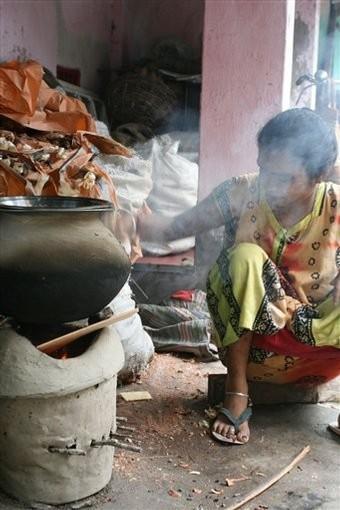 The Challenge Biomass Cooking and Global Warming Economic conditions force billions of people to burn biomass such as wood, charcoal, and dung to cook their food.