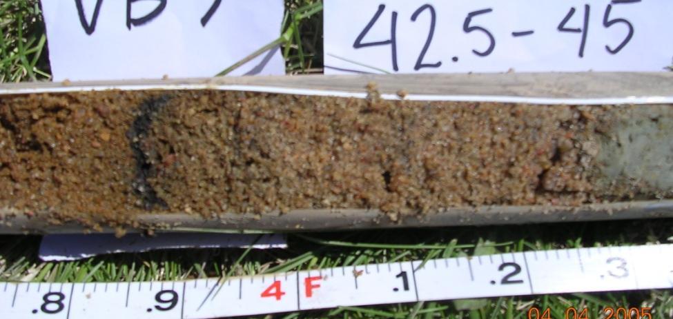 Soil Cores with EHC