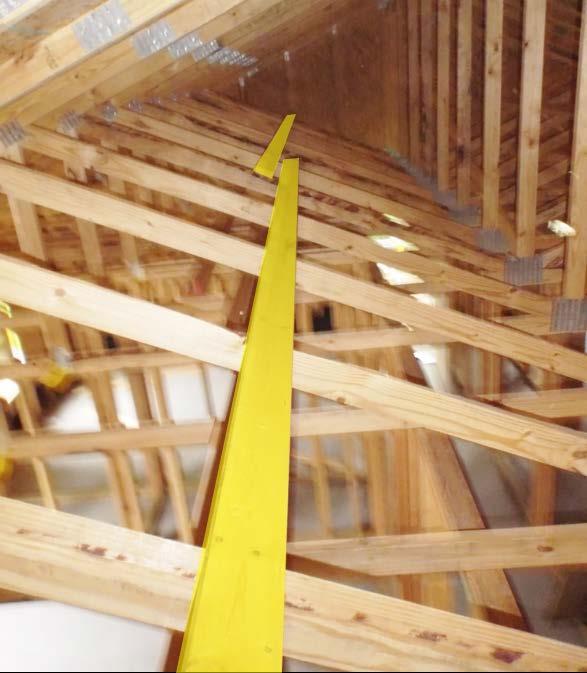 Interior Permanent Bracing 47 Installation (cont d) Lateral Bracing Check Attached to truss interweb ~ 4 from bottom chord.