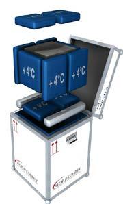 temperature World Courier Systems are reusable - VIP & GTC Temperatures +2ºC to +8ºC, +15ºC to +25 ºC, -25ºC to -15ºC