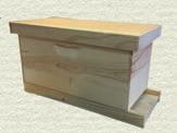 Hive Landing Board: Cedar accessory placed under bottom board