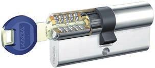 system. quattro plus This high performance patent protected cylinder is suitable for large master key systems.