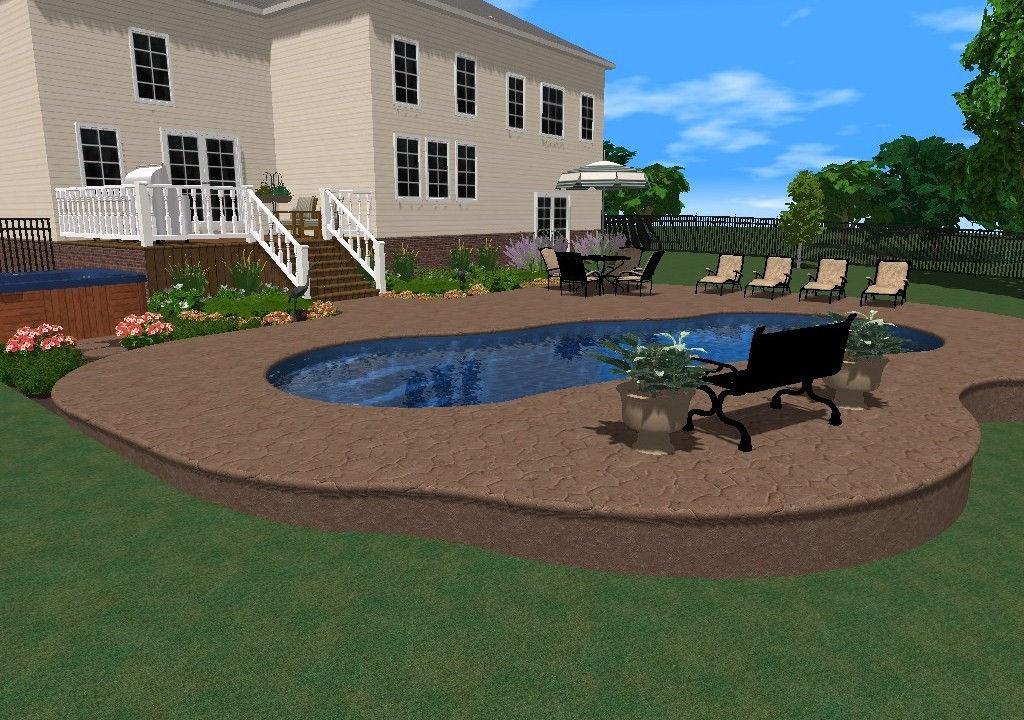 When done with broom finish concrete this method can look a little drab, but can easily be dressed up with landscaping.