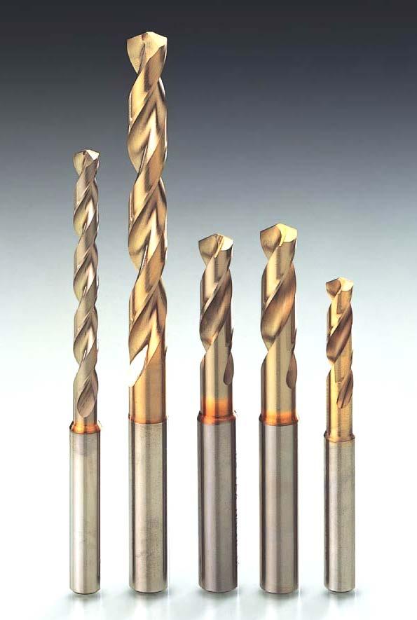 Features of SG-Drill Powder Metal with a TiCN Based Multi-Layered Coating End Mill Shank for High Precision Drilling Features: High Accuracy 3 Rake Relief (SG-ESS) 2 Rake + X-Thinning (SG-ES) Premium
