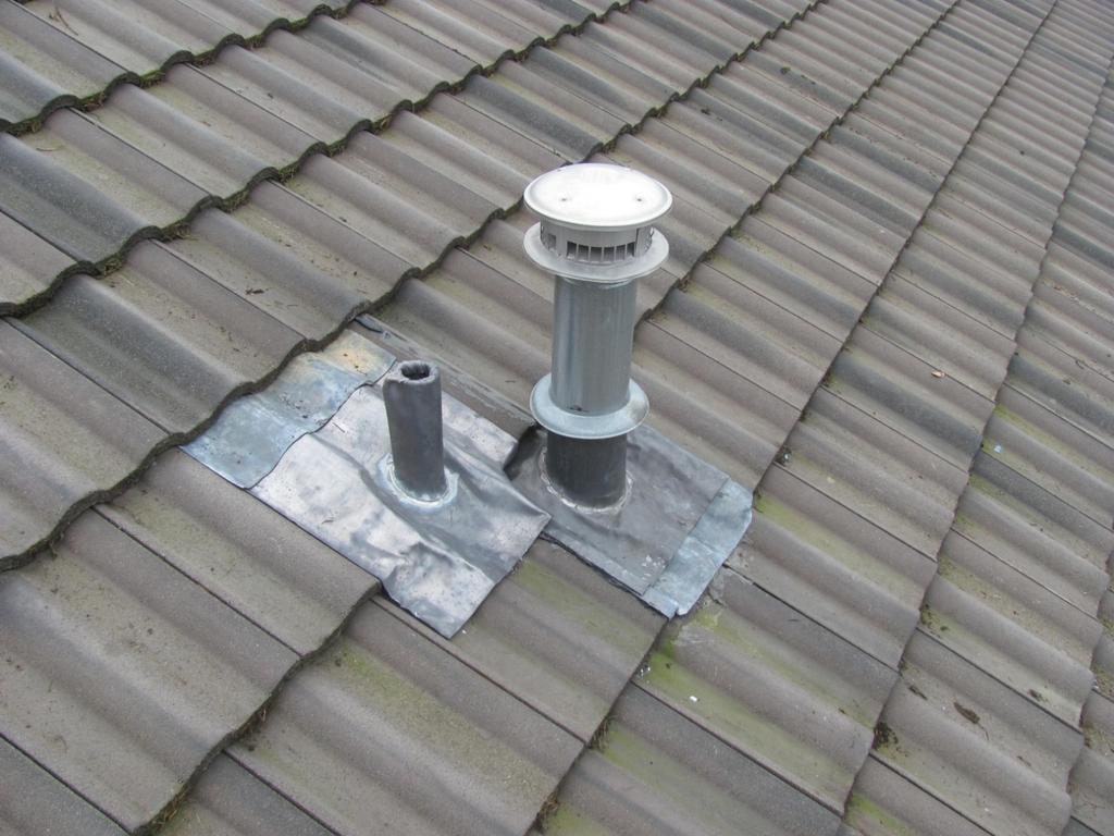Second flashing is integrated with the tile and is considered the primary or tile flashing.