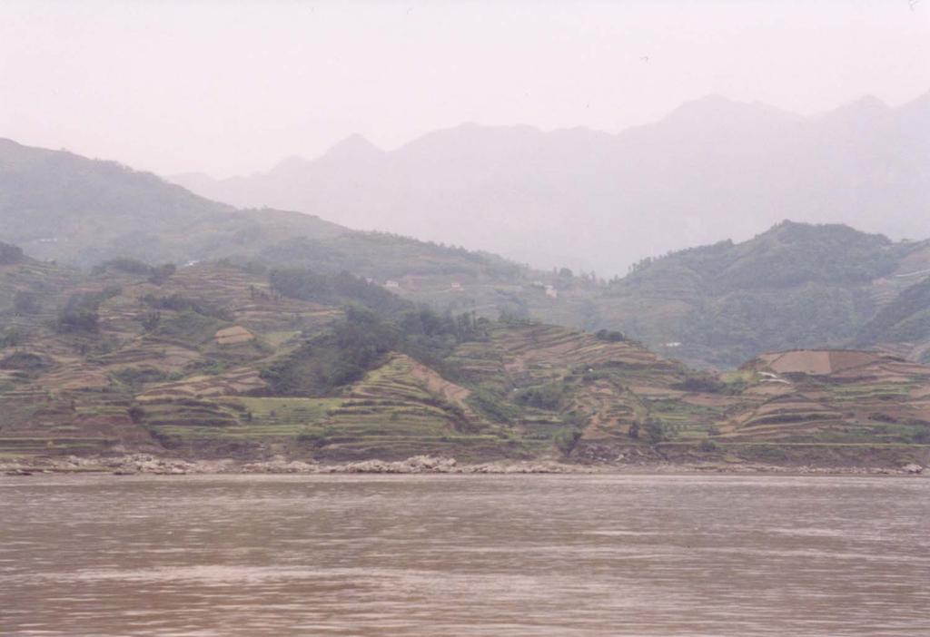 SWAT model for XiangXi river in 2000 600