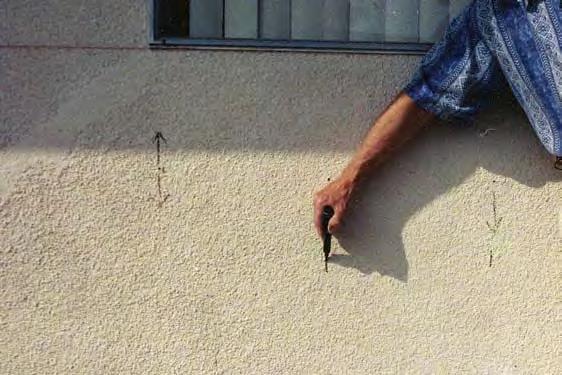 PREPARATION OVER STUCCO. DETERMINE IF METAL LATH IS REQUIRED What is stucco? Normally stucco consists of 3 layers.