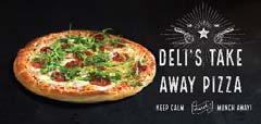 Pizza and Deli s Grill Prime location and