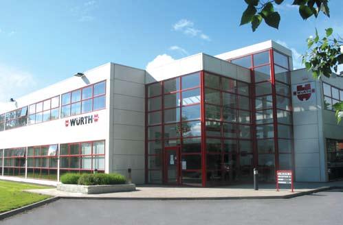 Würth Ireland Würth Ireland was established as a subsidiary of the Würth Group in 1982 in Limerick. We offer a range of 8,000 products and employ 165 people of which 119 are sales representatives.