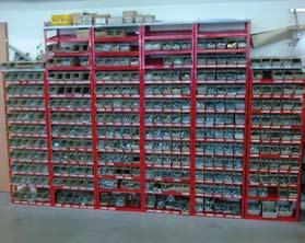 Würth Ireland can provide an ORganised SYstem to manage all of your consumable needs The system is provided FREE OF CHARGE on loan.