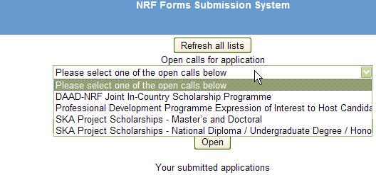 NRF-DAAD HOW TO APPLY Go here: