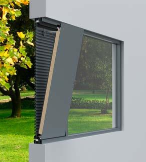 The insulated, completely flat and aesthetically refined inside panel integrates seamlessly with the interior.