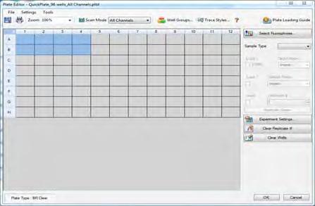 Setup Plate on Software Now, you can begin the replication of your Excel file onto the software.