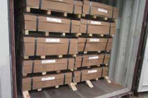 PACKAGE DIMENSION For Reference Only Estimated height of pallet and outside diameter of coil For Sheet & Plate(Plain) For Coil(Coil ID is 505mm) Standard Size mm Pallet Weight Kg Estimated PCS for