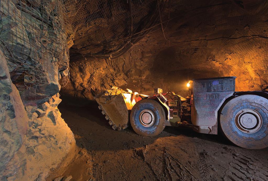 SUSTAINABILITY Sustainability is of fundamental importance to the Underground Mining platform and is an integral part of all operations.