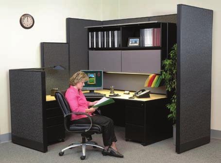 Just push a button and the monitor rises automatically. A great solution for office and training rooms.