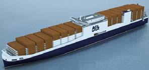 New ships are being built in the both the Ro/Ro multipurpose and the Container Ro/Ro (ConRo) categories.