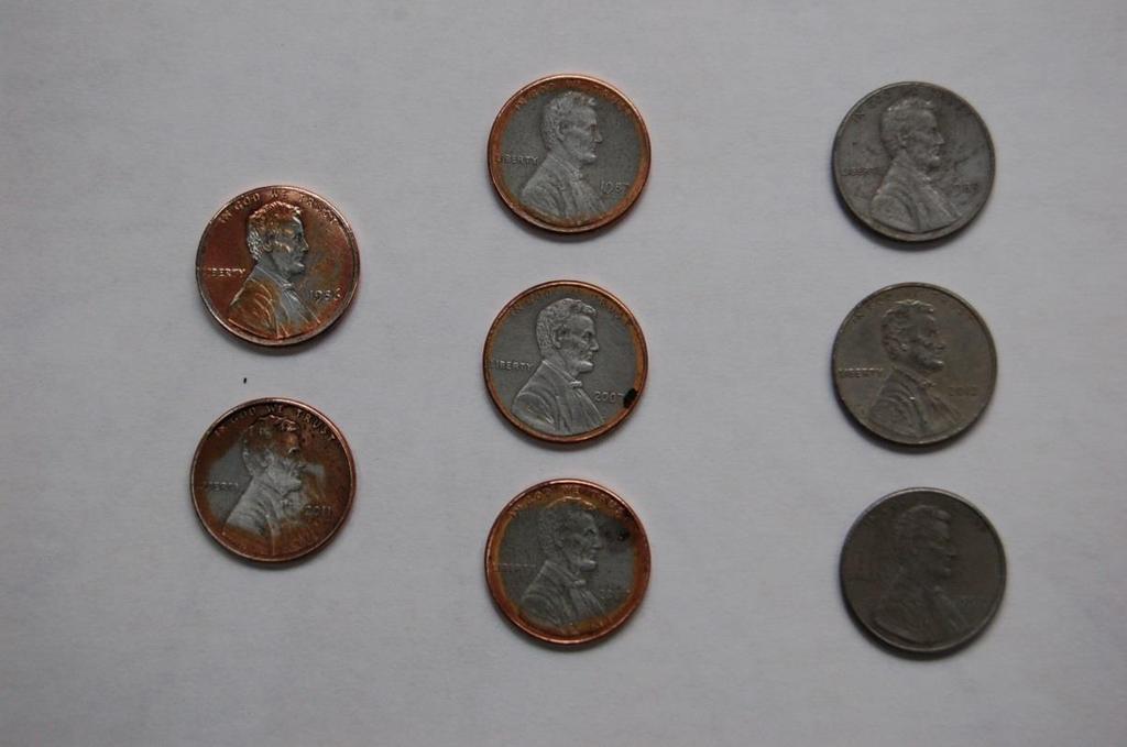 Figure 1. Diffused pennies.