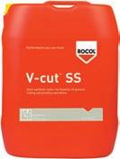 CUTTING FLUID V-cut fluids have been carefully formulated using the latest in modern cutting fluid additive technology and highly refined mineral oils, making them safe and pleasant to use.