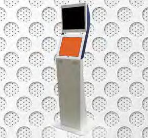 MODELS Survey Kiosk Digivey/Stealth, Angled Front 17 (or 19 ) Touch Screen Display Suitable for Unmonitored