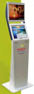 fits into almost any environment and is available in a variety of finishes and colors to enhance any self-service