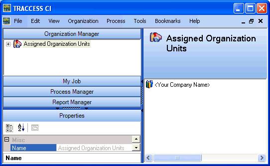 Login to TRACCESS CI as an employee with multiple roles, to view the areas of TRACCESS in which the Employee has access.