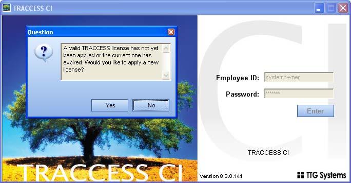 Configure TRACCESS CI You have successfully installed the TRACCESS CD and are wondering what to do from here.