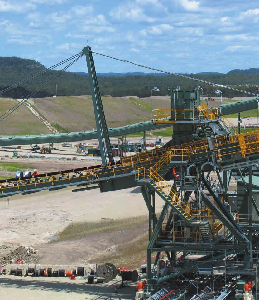 Mangoola, Australia 2011 Mangoola Dry Disposal of Tailings 1,800 t/h CHPP Completed in 2011, our project scope ranged from run of mine receival, raw coal crushing and sizing, two-stage washing using