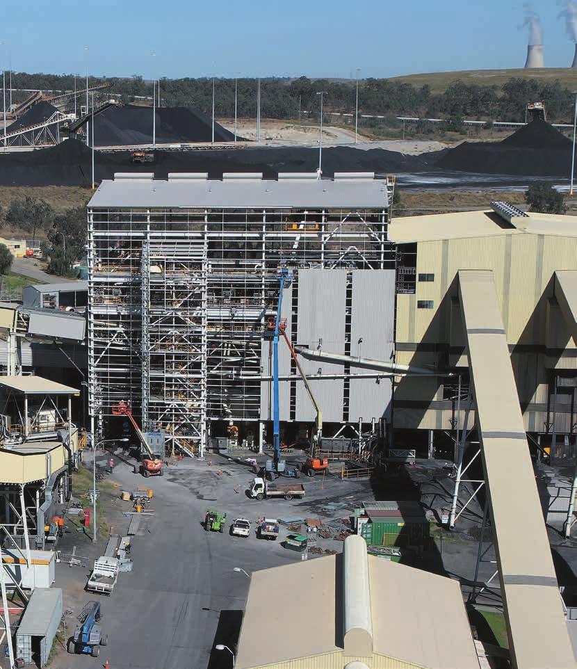 Key Project details 2,000,000 site hours over two and a half years with no lost time injury; design and engineering of two additional 900 t/h coal preparation plant modules; design and engineering of