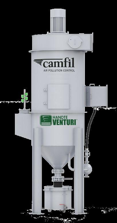 HANDTE VENTURI ALL OF OUR WET SCRUBBERS PROVIDE NUMEROUS ADVANTAGES: No filter elements required The safest solution when dealing with Handte Venturi Model # CFM 7.2 4250 9.0 5300 11.