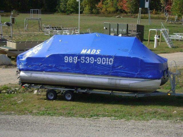 Boat Storage Winterization Shrink Wrap One call does it all in the Fall!
