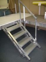 Dock Ladders Adjustable Aluminum Stairs