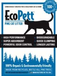 EcoPett Pine Cat Litter