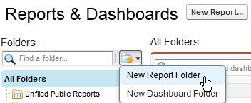 You can: Use the My Personal Custom Reports folder to store your private reports.