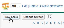 Maintaining Supporting Processes Using Libraries To add a new scale: 1. Select the Scales tab. Fairsail displays the Scales Home page. 2.