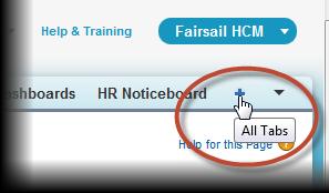 Finding Your Way Around the HR Manager Portal HR Manager Portal Tabs HR Manager Portal Tabs Tabs group related information together.