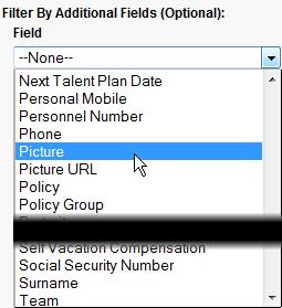 Finding Your Way Around the HR Manager Portal Using Views Filter By Additional Fields Select your filter criteria. This is optional.