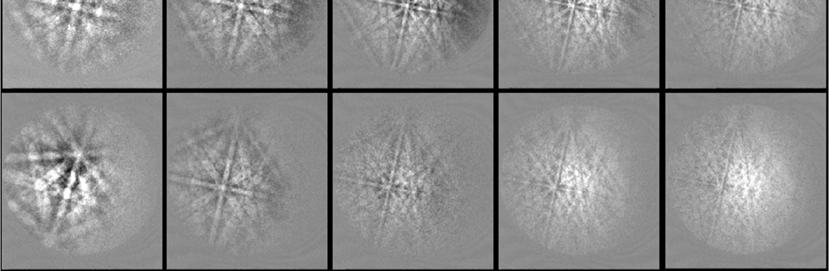 Limited by the overlapping of diffraction patterns in the vicinity of a boundary Depend on : The weak signal/noise ratio of the images, and blur of Kikuchi bands.