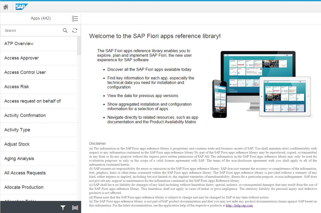 Going forward you can find all information (and much more) in the SAP Fiori