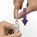 Figure C After (glass syringe tip) Figure D Step 4: Pull off the sterile foil from the needle cover (See Figure E).