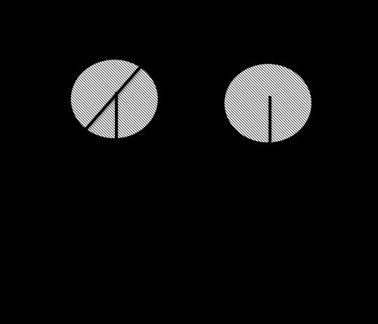12 Figure 3. Cross-section of a fully intermeshing twin screw. The degree/depth of intermeshing, h, is defined as: 12 h = D I (1) where D is the screw diameter, and I is the interaxis distance.