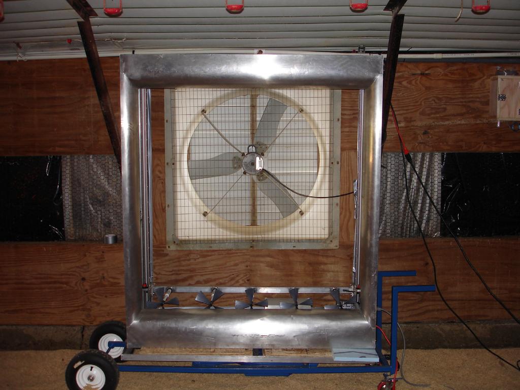Figure 5. Airflow variations among the ventilation fans in one of the broiler houses monitored. Figure 3.