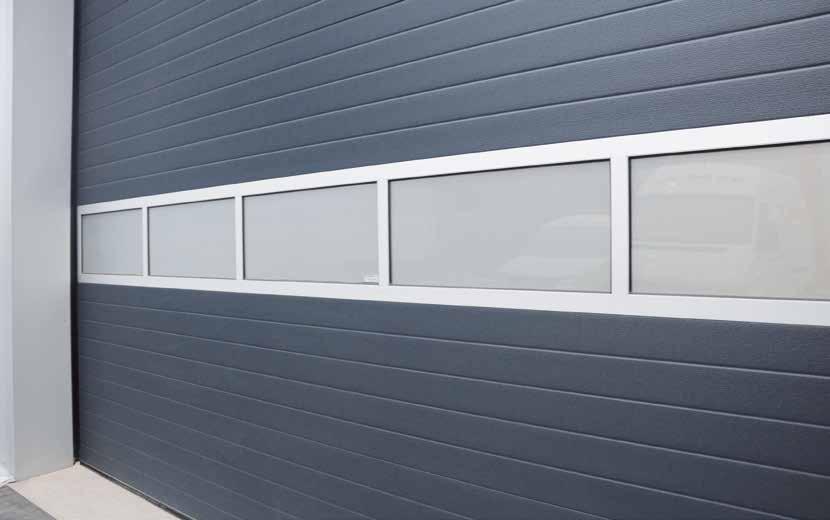 Pro-Line S80, extra insulating overhead door If it is important to maintain a stable temperature inside the building but access is still required, for instance