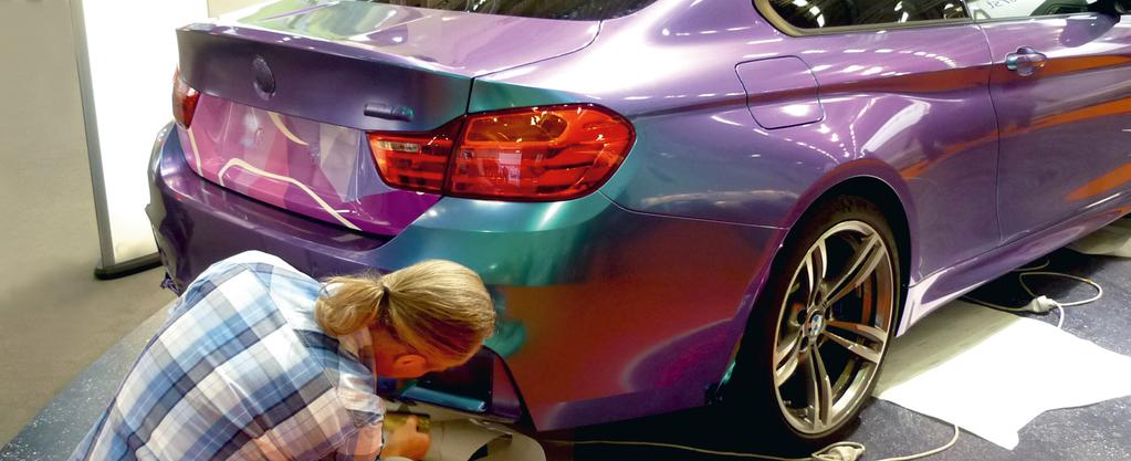 Laminating Films To ensure the long-term durability of your printed ORAJET car wrapping films, we recommend lamination with the Series.