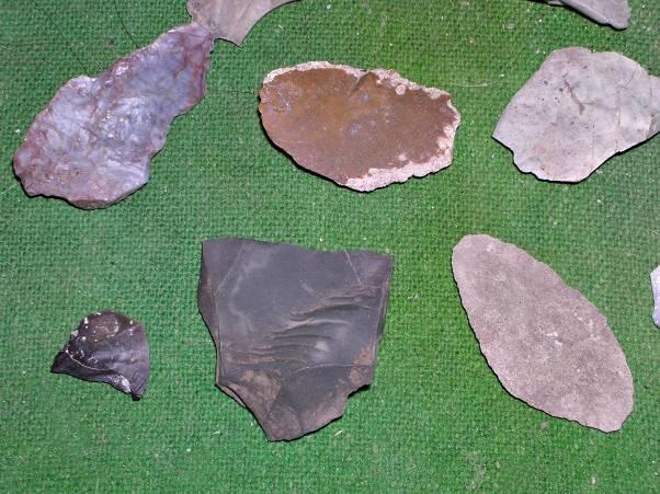 Attachment 1 Stone artefacts are a common type of Aboriginal object, and include stone tools, spear points, surface scatters, grinding stones, ground-edge axes, and other implements that were used