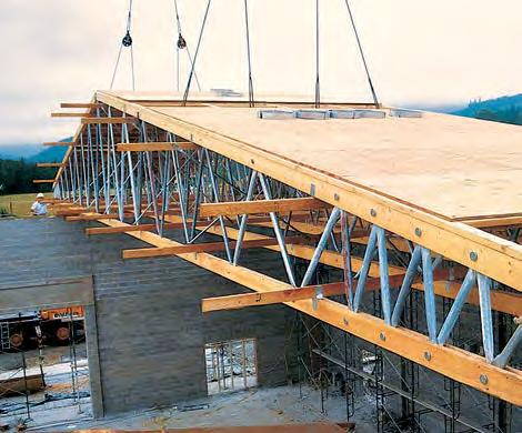 RedBuilt gives you access to reliable, innovative products, including RedBuilt open-web trusses, Red-I joists, and RedLam LVL beams and headers.