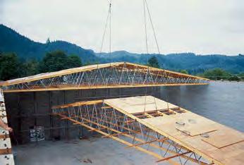 LONG SPAN INSTALLATION Long Spans (Over 70 Feet) RedBuilt open-web trusses with spans over 70 feet are available only if all of the following additional requirements are satisfied.
