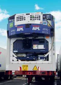 Your Reefer Guide l STATE-OF-THE-ART EQUIPMENT Power sources and portable generators APL refrigerated containers operate on external power sources.